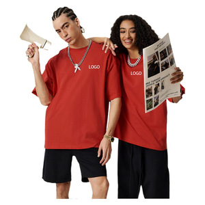 Nouveau personnalisé 30 couleurs printemps/été hommes et femmes décontracté 235G correspondant T-shirt 100% coton couple style jeunesse - Product Image 1