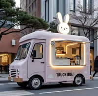 Petites remorques de food truck avec cuisines complètes pour la vente de glaces, de snacks, de hot-dogs et de fast-food - pour l'Allemagne