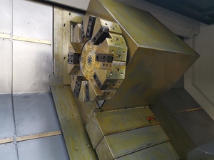 Tornio CNC a letto inclinato TC4550 per tornitura e fresatura, alta velocità, precisione, controllo numerico, prezzo contenuto - Product Image 2