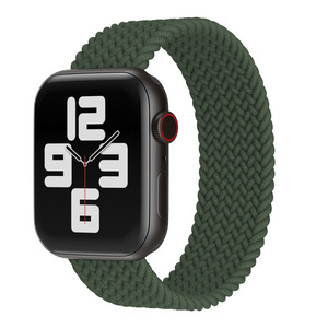 Pulseira de substituição elástica trançada, solo <span class=keywords><strong>loop</strong></span> para apple watch 40mm 44mm - Product Image 1