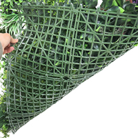 1m * 1m Vente en gros de gazon artificiel de haute qualité pour jardin Feuilles irrégulières Herbe verte Plante artificielle pour décoration intérieure et extérieure