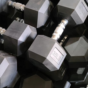 Vente en gros d'usine, haltères hexagonaux en caoutchouc personnalisés, <span class=keywords><strong>pas</strong></span> chers, équipement <span class=keywords><strong>de</strong></span> fitness pour salle <span class=keywords><strong>de</strong></span> sport, haltères hexagonaux en caoutchouc, ensemble pour salle <span class=keywords><strong>de</strong></span> sport à domicile, OEM ODM - Product Image 5