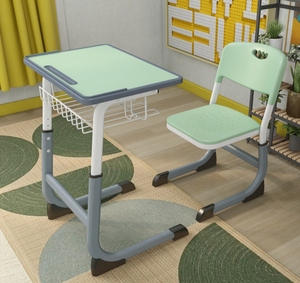 Conjunto de Escritorio y Silla Ajustable para Niños, Muebles Escolares Resistentes con Almacenamiento, Diseño Ergonómico, Conjunto de Escritorio de Estudio - Product Image 4