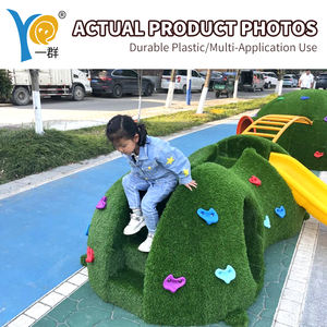 Équipements de jeux d'extérieur |   Colline artificielle avec toboggan tunnel, grimpe et marchepieds pour enfants de 3 à 12 ans |   Certifié CE - Product Image 5