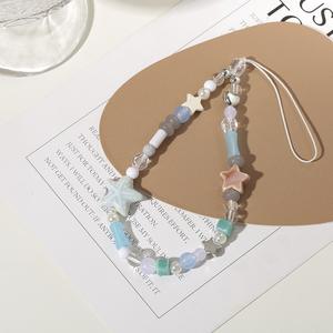 Colgante para Teléfono <span class=keywords><strong>HP203</strong></span> Star INS con Cadena de Cuentas Mixtas, Accesorio para Llavero, Cadena de Mano, Colgante para Cámara CCD, Nuevo Modelo para Mujer - Product Image 3