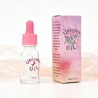 Flacon en verre transparent pour huile essentielle 30ml 50ml avec compte-gouttes en bambou, sérum botanique, cosmétique, coffret personnalisé avec emballage et sac
