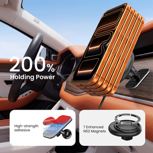 15W Fast Charging Magnet Car Dashboard Windshield Mobile Phone Holder for <strong>iphone</strong> Car Magnetic Phone Mount Wireless <strong>Charger</strong> - Product Image 6