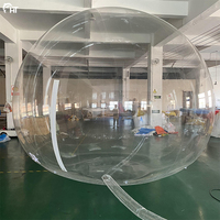 Fête des enfants ballon Transparent gonflable maison d'amusement dôme tente Camping en plein air événement fête de mariage maison gonflable