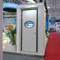 Puerta Interior de Acero Antibacteriana, Aislante Térmico, Sellada e Higiénica para Hospitales, Salas, Laboratorios y Fábricas