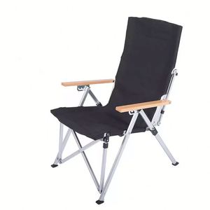Chaise d'extérieur pliable de luxe à positions multiples réglables avec dossier inclinable - Product Image 3