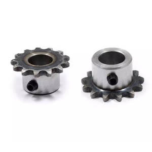 8-55歯45スチール2点標準穴スプロケット6.35歯ピッチ (04C) - Product Image 2