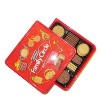 Nouveauté 2026 : Boîtes d'emballage écologiques de qualité alimentaire pour biscuits, avec couvercles assortis et impression de logo personnalisée