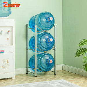 도매 19 리터 물 디스펜서 병 랙/20 리터 홀더 랙/5 갤런 물병 홀더 - Product Image 4