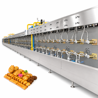 Machine à fabriquer des biscuits entièrement automatique de haute qualité, petite taille, pour la production de biscuits / Ligne de production de biscuits