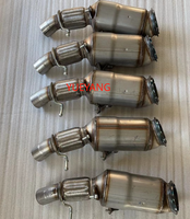 Collecteur d'échappement, tuyau de descente du moteur X1-X5 E46/E60/E90 N20/F18, catalyseur - YueYang S409 en acier inoxydable Euro II 12