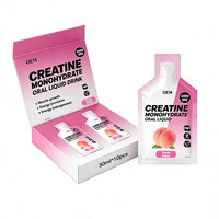 Créatine liquide orale 5000 mg – Boisson pour la force musculaire et l'endurance – Complément pré-entraînement fitness – Absorption rapide – Vente en gros OEM