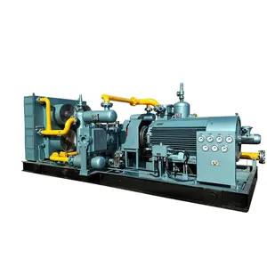 Atmospheric Inlet Pressure Discharge 40Bar Flow 8Nm3/min H2S Electric Compressor 250KW Hydrogen Sulfide Piston Compressor