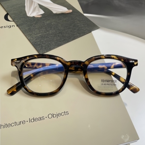 Chất Lượng Cao Cổ Điển Vòng Chống Ánh Sáng Màu Xanh Quang Học Máy Tính Reader Unisex Màu Đen Hoặc Trắng Khung Tốt Cho Nam Giới Và Phụ Nữ - Product Image 5