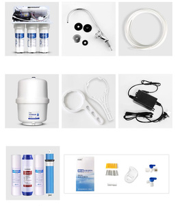 Purificador de agua eléctrico para el hogar 100GPD, dispensador de agua directo de ósmosis inversa con filtro de <span class=keywords><strong>bayoneta</strong></span> y manómetro - Product Image 2