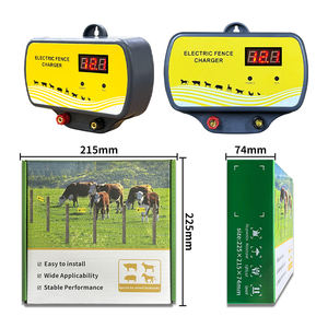 Cargador/Energizador Eléctrico para Cercas de 12V, 2 Joules, 12 Kv, Kit Portátil para Control de Animales de Jardín, Aves de Corral, Cabras, Caballos y Ganado - Product Image 6
