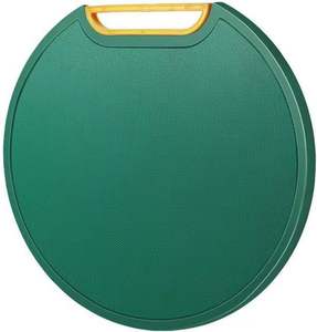 Planche à découper verticale ronde, planche à découper de fruits, planche à découper ronde PE anti-moisissure peut se tenir des deux côtés. - Product Image 2