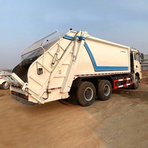 Camión Compactador de Basura SHACMAN 6X4 de Calidad Comprobada para Proyectos de Gestión de Residuos en Ciudades Inteligentes - Product Image 6