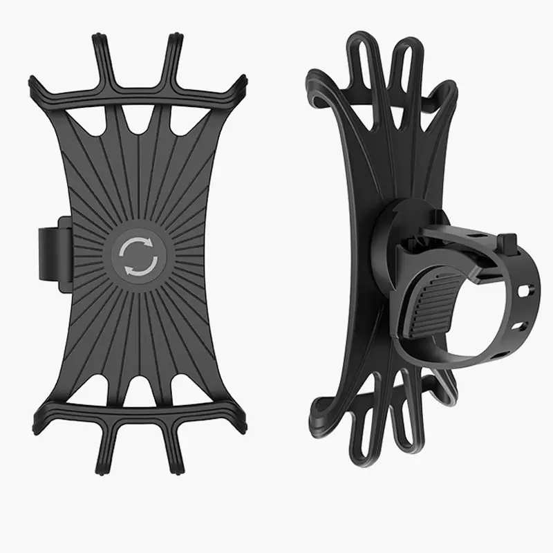 Top Seller Silicone Bicycle Bike Phone Mount Holder Universal Adjustable Motorcycle Handlebar Mount