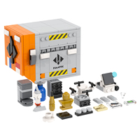 MOC1791 Grand coffret d'aviation 238 pièces Briques de jeu de tir à assembler Éducatif DIY Blocs de construction en plastique Jouets cadeaux pour enfants