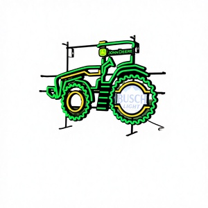 Custom Rectangle Acrylic 6000K Daylight Alert LED Neon <b>Light</b> Signs for Busch <b>Light</b> <b>Letter</b> Tractor Shape Steel Frame - Product Image 4