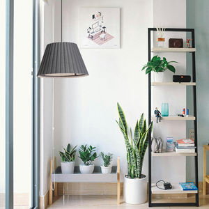 Lámparas de Fieltro de Hierro en Oferta al por Mayor, Lámparas Colgantes Modernas de Tela Gris para Interiores, Absorbentes de Sonido, Ahorro de Energía, Estilo <span class=keywords><strong>Retro</strong></span> Loft para Cocina - Product Image 3