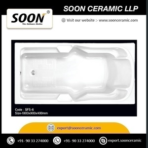 Bañera de material acrílico a precio de fábrica de nuevo diseño para aplicación de hotel y habitación accesible a un precio razonable - Product Image 3