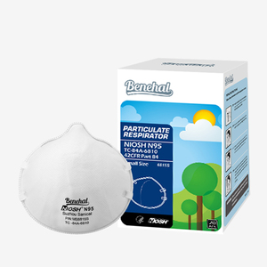 NIOSH masker Respirator sekali pakai <span class=keywords><strong>N95</strong></span>, kualitas tinggi MS6815S industri PPE untuk anak-anak ukuran kecil polusi keamanan tempat kerja - Product Image 4