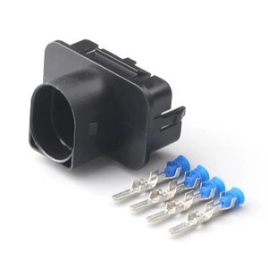 Prise de lampe étanche à 4 trous 1H0973734 pour voitures Volkswagen Audi, contact en cuivre, terminaison mâle-femelle - Product Image 1