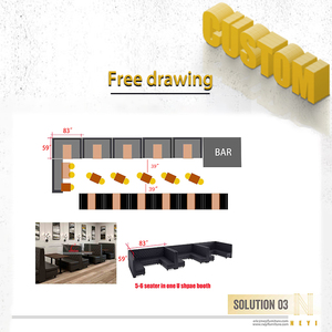 Vô hạn thanh phòng chờ câu lạc bộ đêm Bàn cà phê phong cách đương đại bnct225 Gương thủy tinh với vô cực ánh sáng lên Glow <span class=keywords><strong>LED</strong></span> - Product Image 5