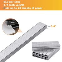 Agrafes robustes 24/6 26/6 argentées pour agrafeuses de bureau, largeur de la couronne 12 mm, longueur de la jambe 6 mm, en fer galvanisé au zinc, vente chaude