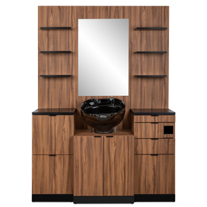 <span class=keywords><strong>Miroir</strong></span> cadre en acier inoxydable station <span class=keywords><strong>de</strong></span> coiffure station <span class=keywords><strong>de</strong></span> barbier <span class=keywords><strong>miroir</strong></span> <span class=keywords><strong>de</strong></span> barbier - Product Image 4