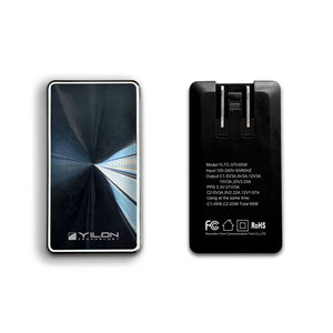 <span class=keywords><strong>Source</strong></span> Fabricant Yilon Company Produit un traitement de surface de motif de logo personnalisé haut de gamme Adaptateur de charge de voyage 65W pour ordinateur portable - Product Image 2