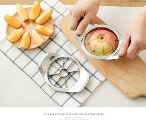 Coupe-pommes en acier inoxydable, trancheuse à fruits en acier inoxydable - Product Image 6