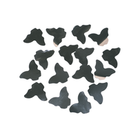 Meilleure vente Papier confettis 1Kg Confettikanon métallique papillon Craquelins de feu de fête argentés antidéflagrants