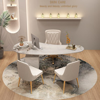 Bureau de consultation de beauté Yicheng en gros, bureau de réception de salon, bureau de maison moderne et simple à vendre
