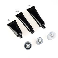 Tube de conditionnement sans air à pompe plate en PETG/PVC/PC pour crème solaire, base de maquillage, crème contour des yeux, masque facial – Vente en gros personnalisée 30g 40g 50g