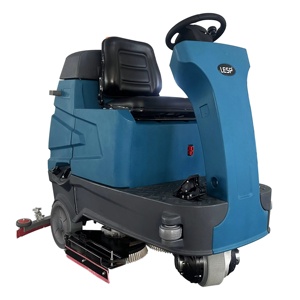 Machine de nettoyage de sols LESP T860, autolaveuse industrielle à conducteur assis - Product Image 1
