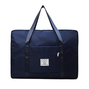 กระเป๋าเดินทางพับได้ผ้าโพลีเอสเตอร์แฟชั่นจากโรงงานโดยตรง กระเป๋าถือ กระเป๋าเดินทางสำหรับคุณแม่ กระเป๋าเดินทางธุรกิจ ชุดกระเป๋าเดินทางแบบมีล้อ - Product Image 4