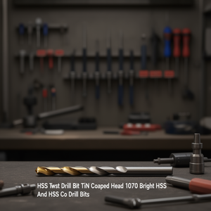 Hss Twist <b>Drill</b> <b>Bit</b> TiN Coated Head 1070 Bright Hss And Hss Co <b>Drill</b> <b>Bits</b> - Product Image 3