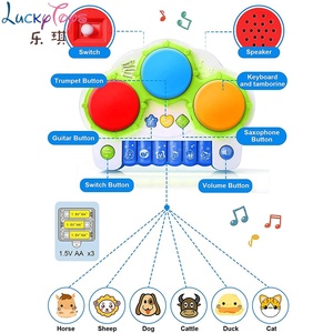 Juguete Musical para Bebés con Teclado <span class=keywords><strong>de</strong></span> 6 Notas, Instrumento <span class=keywords><strong>de</strong></span> Dibujos Animados para Educación Temprana, Aprendizaje Montessori y Juego - Product Image 5