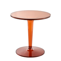 Table basse durable en matériau PC moderne pour appartement et salon