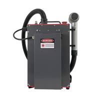 Mini machine de nettoyage au laser pulsé portable pour l'élimination de la rouille sur les surfaces en acier, bois et briques