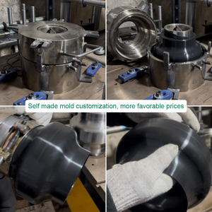 Volledig op maat gemaakte niet-standaard industriële rubberonderdelen, rubberen balgen, rubberen trillingsdempers, op maat gemaakte siliconenproducten - Product Image 5