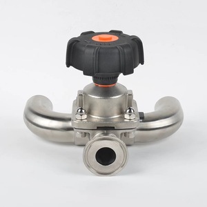 Van màng vô trùng U loại <span class=keywords><strong>3</strong></span> cách vệ sinh thép không gỉ <span class=keywords><strong>316L</strong></span> - Product Image 2