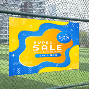 Kích Thước Tùy Chỉnh Ngoài Trời <span class=keywords><strong>PVC</strong></span> Vinyl Đèn Bài Biểu Ngữ Ánh Sáng Đường Phố Cực Khuyến Mãi Cờ Quảng Cáo Ngoài Trời Hiển Thị Biểu Ngữ Làm - Product Image 2